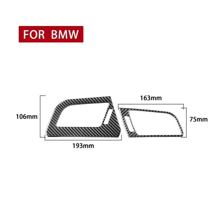 Car Air Conditioning Air Outlet Decorative Sticker for BMW F52 1 Series Sedan 2017-2019, Left Drive, Air Conditioning Air Outlet