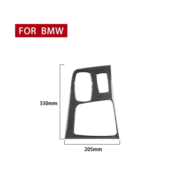 Car Gear Panel Decorative Sticker for BMW F52 1 Series Sedan 2017-2019, Left Drive, Gear Panel