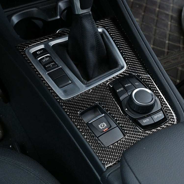 Car Gear Panel Decorative Sticker for BMW F52 1 Series Sedan 2017-2019, Left Drive, Gear Panel