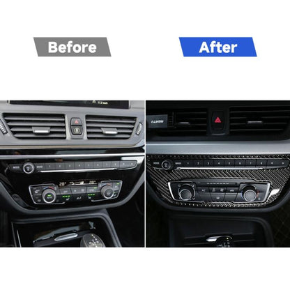 Air Conditioning Switch Panel Decorative Sticker for BMW F52 1 Series Sedan 2017-2019, Left Drive, Air Conditioning Switch Panel