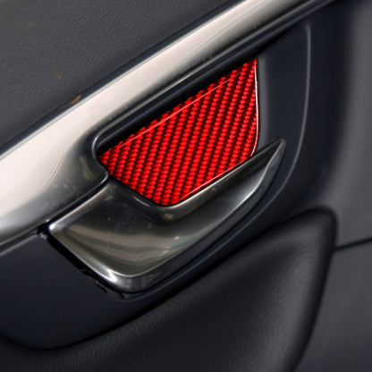 Car Inner Door Bowl Decorative Sticker for Volvo V60 2010-2017, Left and Right Drive, Door Bowl