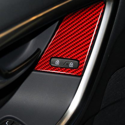 Car Window Lift Button B Decorative Sticker for Volvo V60 2010-2017, Left and Right Drive, Window Lift Button B