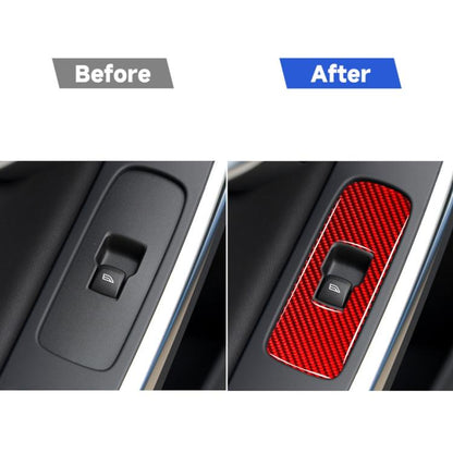 Car Window Lift Button Decorative Sticker for Volvo V60 2010-2017, Right Drive, Window Lift Button, Right Drive