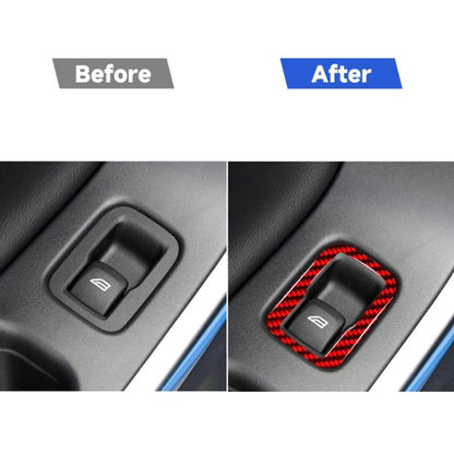 Car Window Lift Button Decorative Sticker for Volvo V60 2010-2017, Left Drive, Window Lift Button, Left Drive