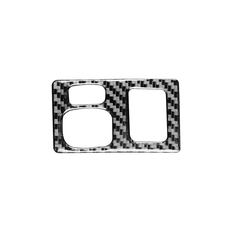 Car Carbon Fiber Dashboard Adjustment Frame Decorative Sticker for Lexus CT 2011-2017, Right Drive, Dashboard Adjustment Frame, Right Drive