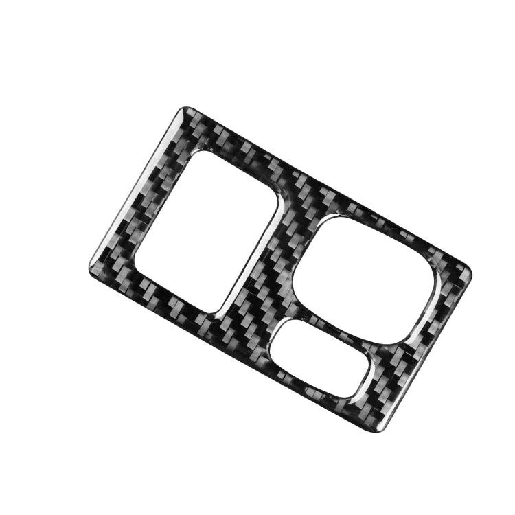 Car Carbon Fiber Dashboard Adjustment Frame Decorative Sticker for Lexus CT 2011-2017, Right Drive, Dashboard Adjustment Frame, Right Drive