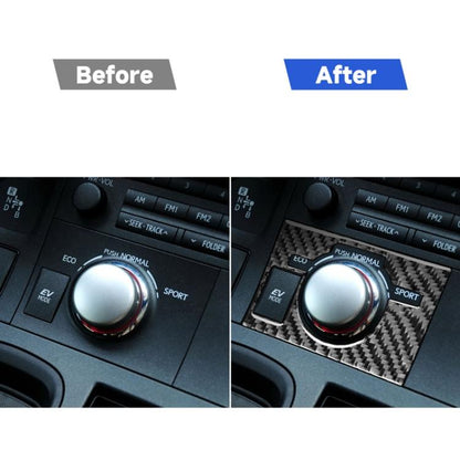 Car Control Panel Low-level Configuration Decorative Sticker for Lexus CT 2011-2017, Left Drive, Control Panel Low-level, Left Drive