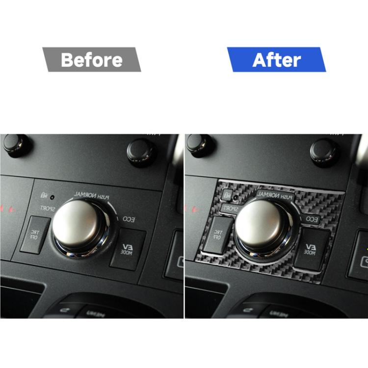 Car Control Panel High-level Configuration Decorative Sticker for Lexus CT 2011-2017, Right Drive, Control Panel High-level, Right Drive