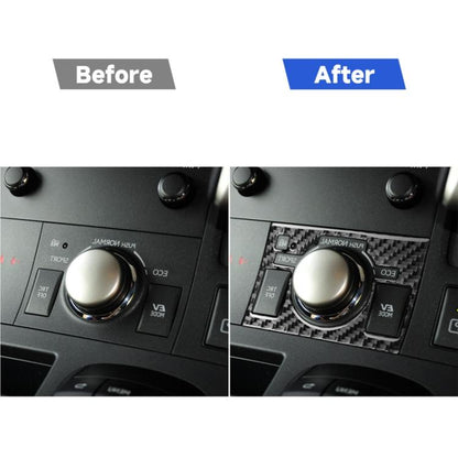 Car Control Panel High-level Configuration Decorative Sticker for Lexus CT 2011-2017, Right Drive, Control Panel High-level, Right Drive