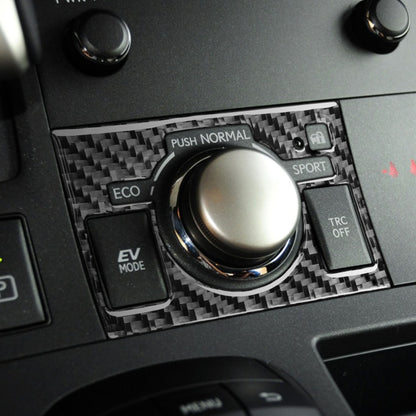 Car Control Panel High-level Configuration Decorative Sticker for Lexus CT 2011-2017, Left Drive, Control Panel High-level, Left Drive