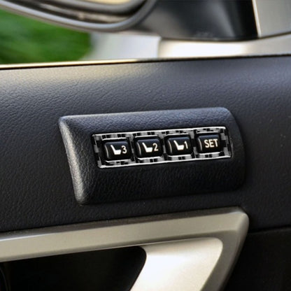 Car Seat Adjustment Panel Decorative Sticker for Lexus CT 2011-2017, Left and Right Drive, Seat Adjustment Panel