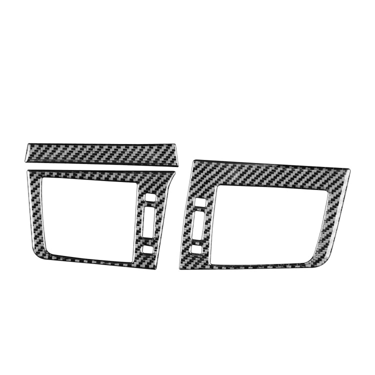 Car Carbon Fiber Left and Right Air Outlet Decorative Sticker for Lexus CT 2011-2017, Right Drive, Left and Right Air Outlet, Right Drive
