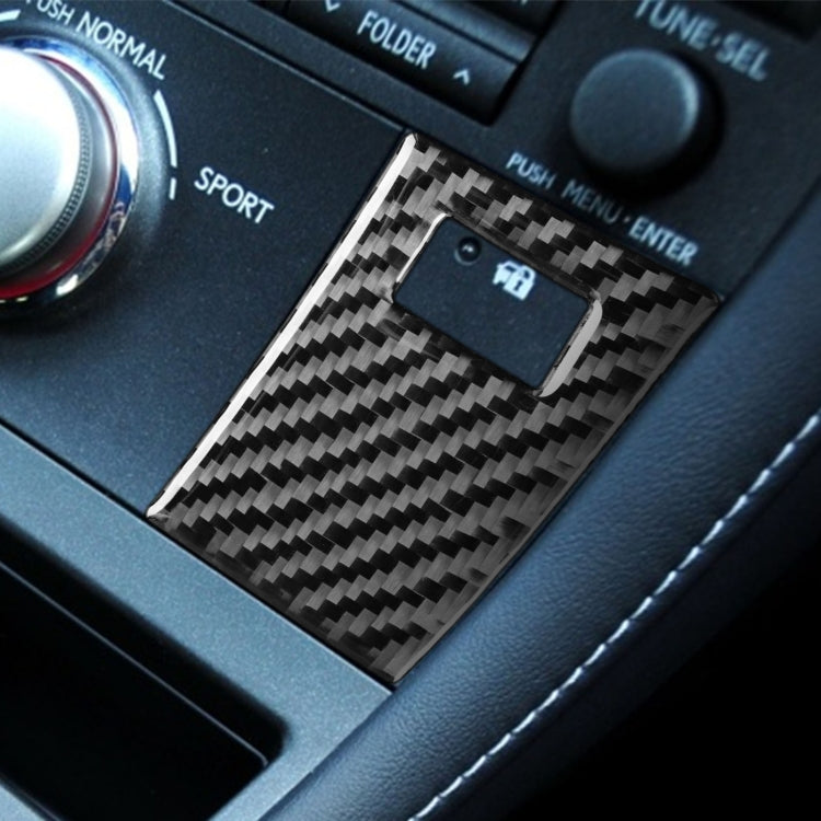 Car Carbon Fiber Sport Mode Panel A Decorative Sticker for Lexus CT 2011-2017, Left and Right Drive, Sport Mode Panel A