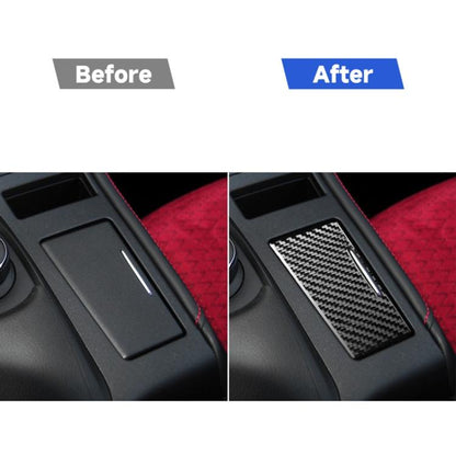 Car Carbon Fiber Ashtray Panel Decorative Sticker for Lexus CT 2011-2017, Left Drive, Ashtray Panel, Left Drive