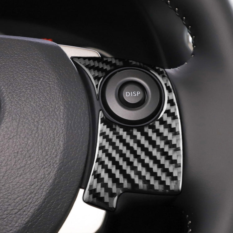 Car Steering Wheel Button Decorative Sticker for Lexus CT 2011-2017, Left and Right Drive, Steering Wheel Button