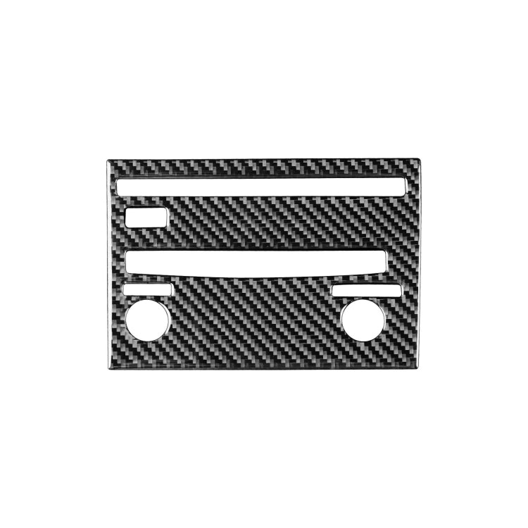Car Carbon Fiber CD Panel B Decorative Sticker for Lexus CT 2011-2017, Left Drive, CD Panel B, Left Drive
