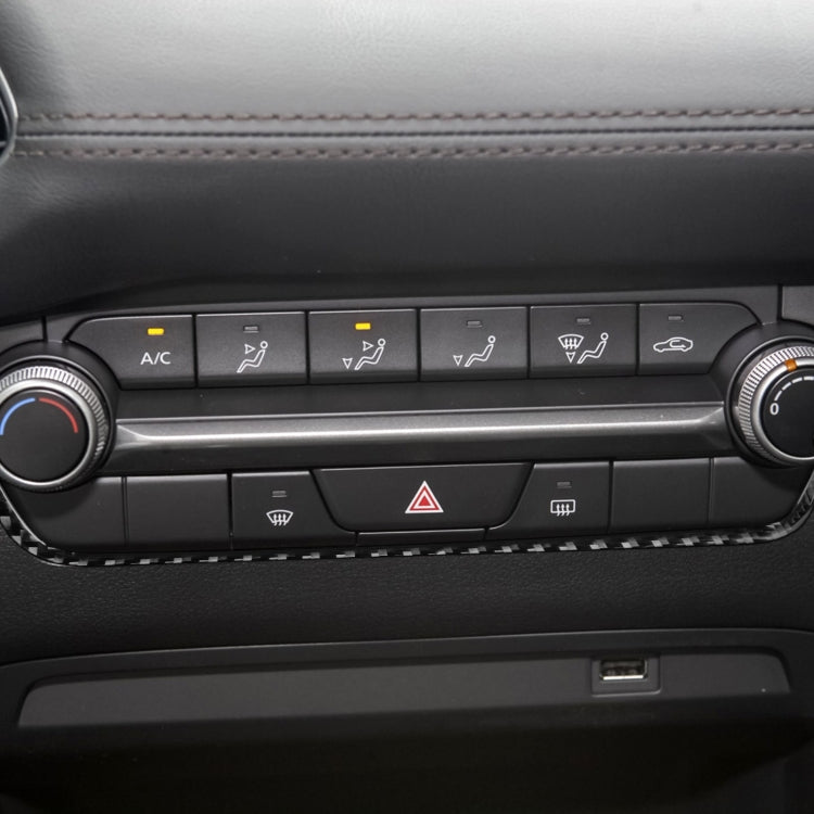 Car Air Conditioning Control Box Decorative Sticker for Mazda 3 Axela 2020, Left and Right Drive, Air Conditioning Control Box