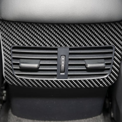 Car Carbon Fiber Rear Air Outlet Decorative Sticker for Mazda 3 Axela 2020, Left and Right Drive, Rear Air Outlet