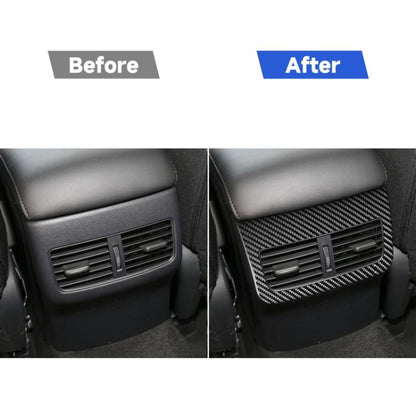 Car Carbon Fiber Rear Air Outlet Decorative Sticker for Mazda 3 Axela 2020, Left and Right Drive, Rear Air Outlet