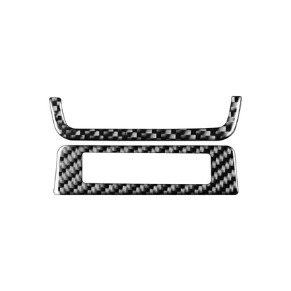 Car Carbon Fiber Headlight Frame Decorative Sticker for Mazda 3 Axela 2020, Right Drive, Headlight Frame, Right Drive
