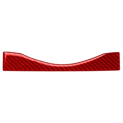 Car Carbon Fiber Multimedia Navigation Button Decorative Strip for Nissan 370Z / Z34 2009-, Left and Right Drive Universal, Multimedia Navigation Button Strip