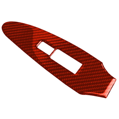 Car Carbon Fiber Vice Driving Side Door Lift Control Decorative Sticker for Nissan 370Z / Z34 2009-, Right Drive, Vice Driving Side Lift Control, Right Drive