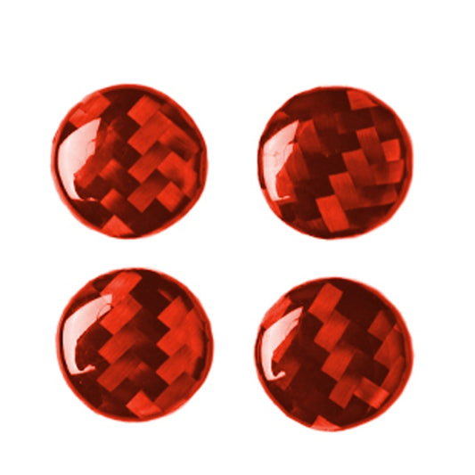 Car Carbon Fiber Air Outlet Decorative Sticker for Chevrolet Camaro 2017-2019, Left and Right Drive Universal, Air Outlet