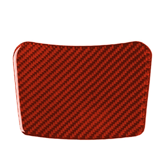 Car Carbon Fiber Rear Storage Box Decorative Sticker for Chevrolet Camaro 2017-2019, Left and Right Drive Universal, Rear Storage Box