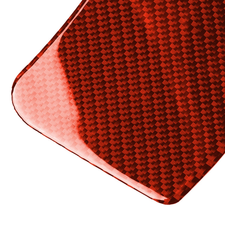 Car Carbon Fiber Rear Storage Box Decorative Sticker for Chevrolet Camaro 2017-2019, Left and Right Drive Universal, Rear Storage Box