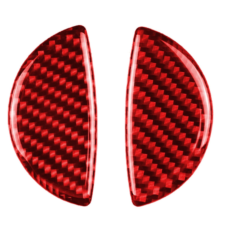 Car Carbon Fiber Door Handle Decorative Sticker for BMW Mini, Left and Right Drive Universal, Door Handle