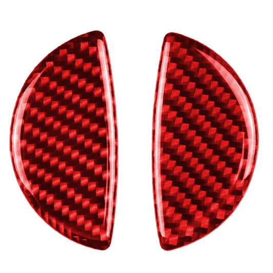 Car Carbon Fiber Door Handle Decorative Sticker for BMW Mini, Left and Right Drive Universal, Door Handle