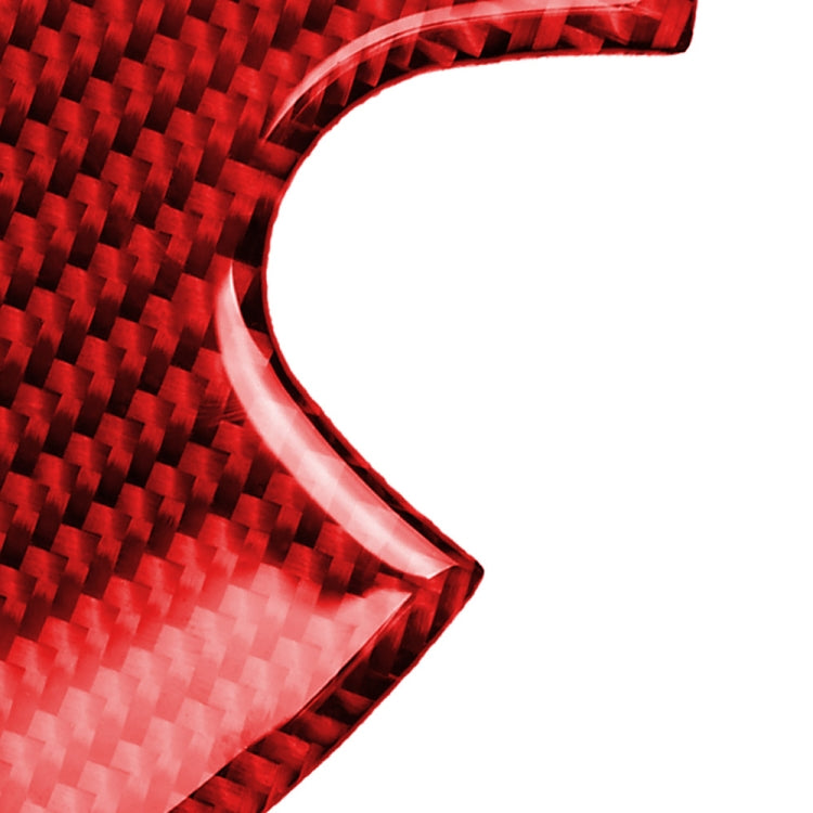 Car Carbon Fiber Fuel Tank Cap Decorative Sticker for BMW Mini, Left and Right Drive Universal, Fuel Tank Cap