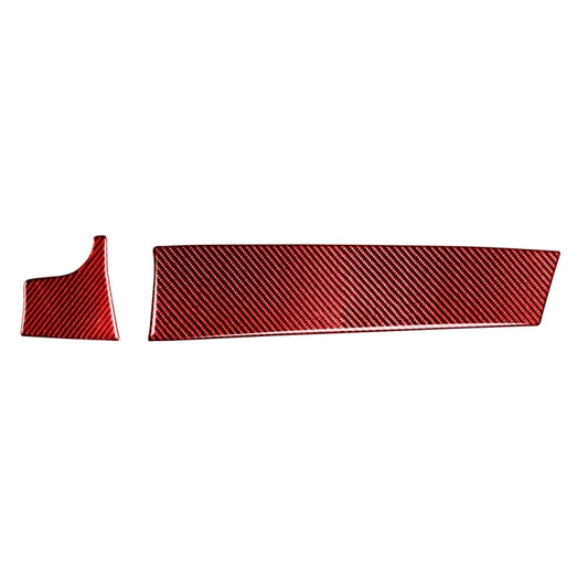 Car Carbon Fiber Central Control Instrument Decorative Sticker for Porsche Panamera, Left Drive, Central Control Instrument