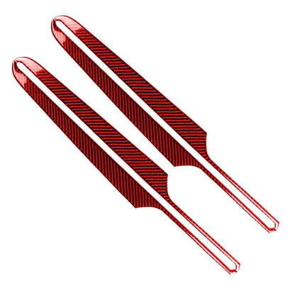 Car Carbon Fiber Door Panel Decorative Sticker for Porsche Macan 2014-2021, Left and Right Drive Universal, Door Panel