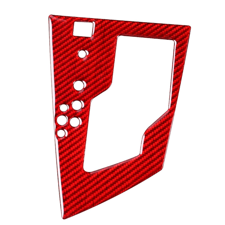 Car Carbon Fiber Gear Panel Decorative Sticker for Toyota Corolla / Levin 2014-2018, Left Drive, Gear Panel, Left Drive (Carbon Fiber Black), Gear Panel, Left Drivee (Red)