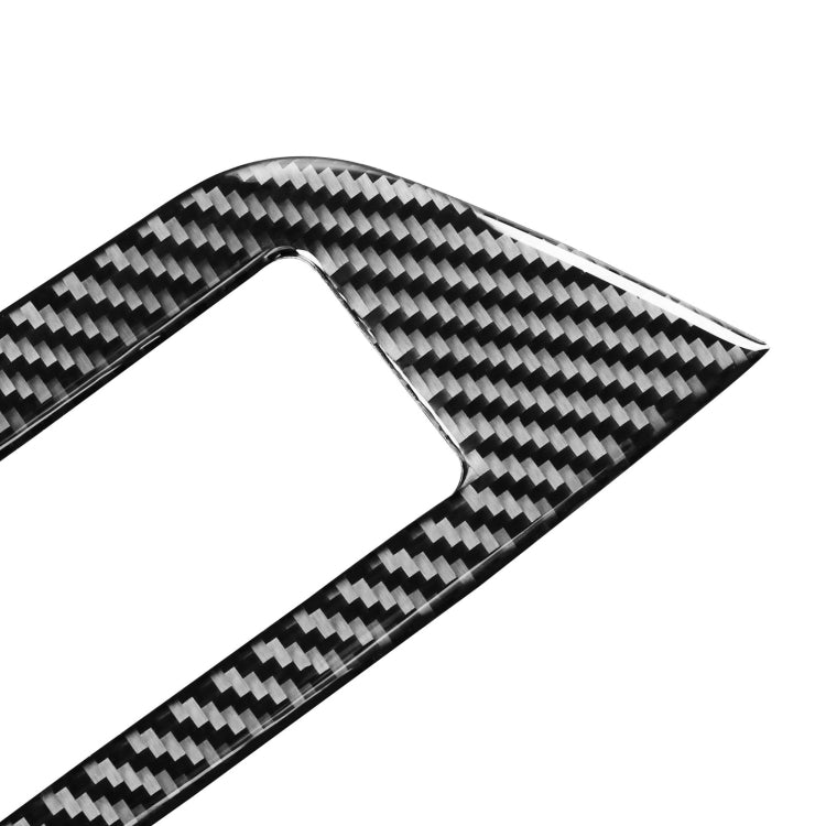 Car Carbon Fiber Window Glass Lift Decorative Sticker for Audi A6L / A7 2019-, Right Drive, Window Glass Lift, Right Drive