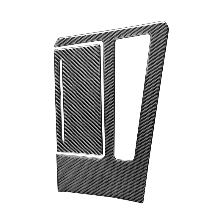 Car Carbon Fiber Gear Panel Decorative Sticker for Audi A6L / A7 2019-, Right Drive, Gear Panel, Right Drive