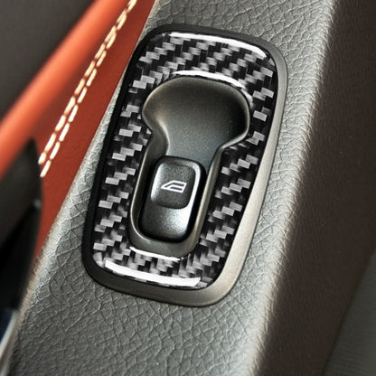 4 in 1 Car Carbon Fiber Door Set B Decorative Sticker for Volvo XC90 2003-2014, Left Drive, Door Set B, Left Drive