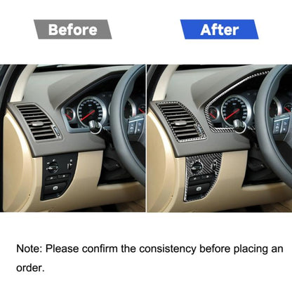 3 in 1 Car Carbon Fiber Steering Wheel Set Decorative Sticker for Volvo XC90 2003-2014, Left and Right Drive Universal, Steering Wheel Set