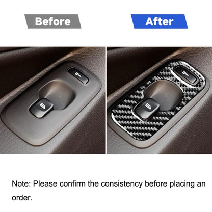 Car Carbon Fiber Window Lift A Decorative Sticker for Volvo XC90 2003-2007, Right Drive, Window Lift A, Right Drive