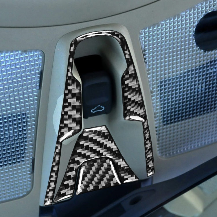 Car Carbon Fiber Reading Light B Decorative Sticker for Volvo XC90 2003-2014, Left and Right Drive Universal, Reading Light B