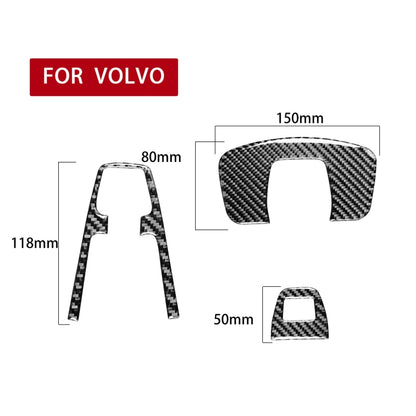 Car Carbon Fiber Reading Light A Decorative Sticker for Volvo XC90 2003-2014, Left and Right Drive Universal, Reading Light A