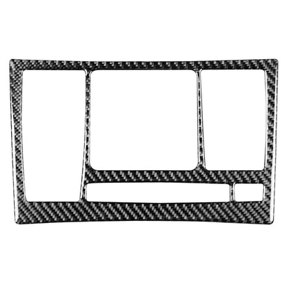 Car Carbon Fiber CD Panel Decorative Sticker for Volvo XC90 2003-2014, Left and Right Drive Universal, CD Panel