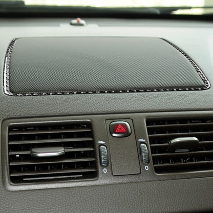 Car Carbon Fiber Screen Base Decorative Sticker for Volvo XC90 2003-2014, Left and Right Drive Universal, Screen Base