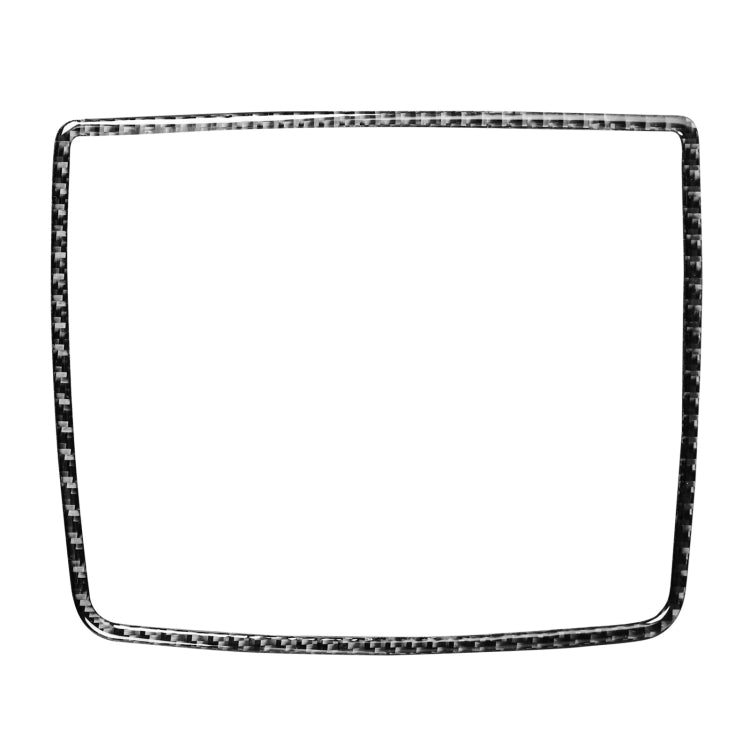 Car Carbon Fiber Screen Base Decorative Sticker for Volvo XC90 2003-2014, Left and Right Drive Universal, Screen Base