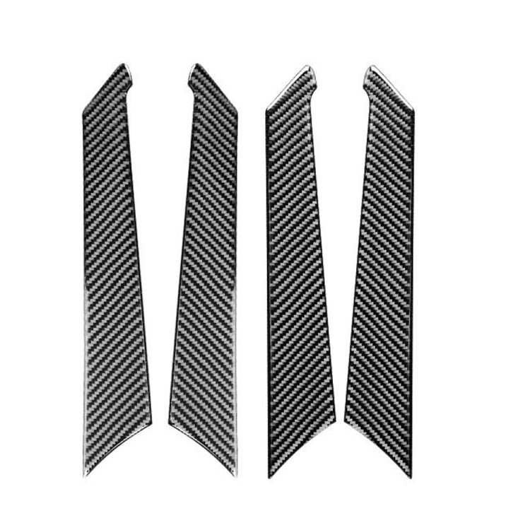 Car Carbon Fiber Door Panel Decorative Sticker for Audi A6L / A7 2019-, Left and Right Drive Universal, Door Panel