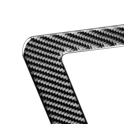Car Carbon Fiber Gear Panel Decorative Sticker for Audi A6L / A7 2019-, Left Drive, Gear Panel, Left Drive