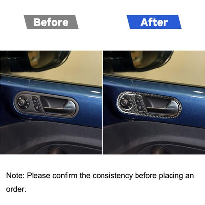Car Carbon Fiber Door Inside Handle Decorative Sticker for Volkswagen Beetle 2012-2019, Right Drive, Door Inside Handle, Right Drive