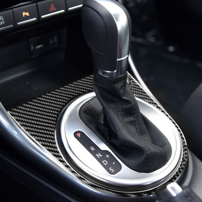 Car Carbon Fiber Gear Panel Frame A Decorative Sticker for Volkswagen Beetle 2012-2019, Left and Right Drive Universal, Gear Panel Frame A