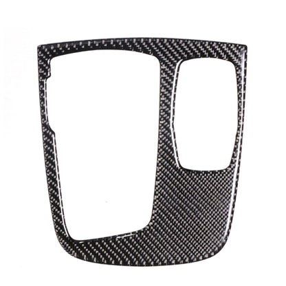 Car Carbon Fiber Central Shift Panel Cover Decorative Sticker for BMW G11 / G12 2016-, Left Drive, Central Shift Panel Cover, Left Drive